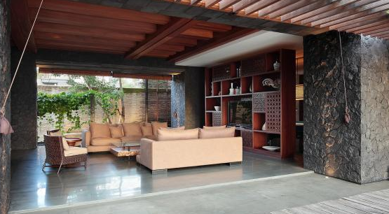 惠州独立别墅装修设计成印尼风格，异域风情家里享