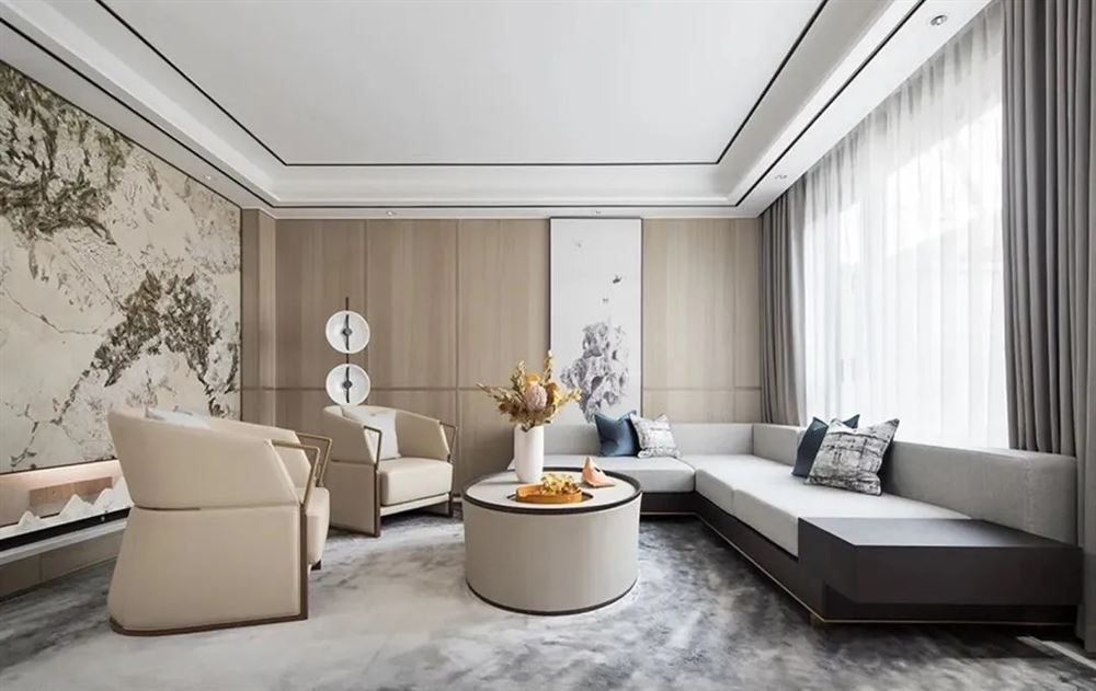 惠州室内装修万和星城158平米四居-现代简约风格室内设计家装案例